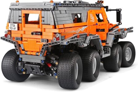 Mould King 13088S Shaman 8x8 ATV orange