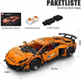 Mould King Aventador Sportwagen