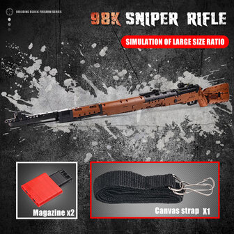 Mould King 14002 Mauser 98K geweer