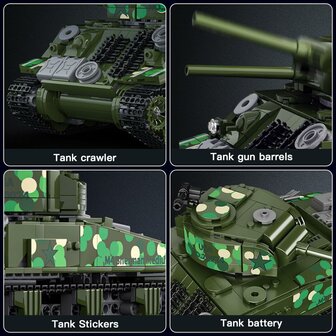 Mould King 20024 M4 Sherman