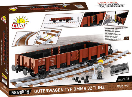 COBI 6285 Goederenwagon TYO Ommr 32 &quot;Linz&quot;