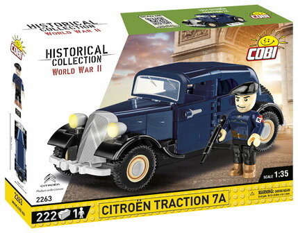 COBI  WW2 2263 - Citro&euml;n Traction 7A