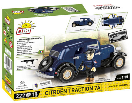 COBI  WW2 2263 - Citro&euml;n Traction 7A