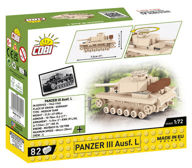 COBI 3090 Panzer III Ausf.L