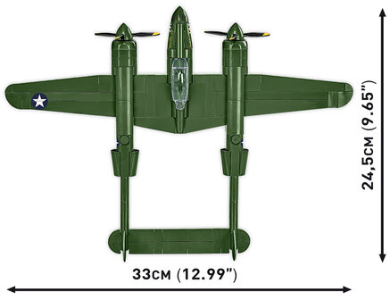COBI 5882 Lockheed P-38 Lightning