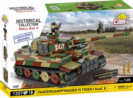 COBI 2587  Panzerkamfwagen VI Tiger I Ausf. E No. 007