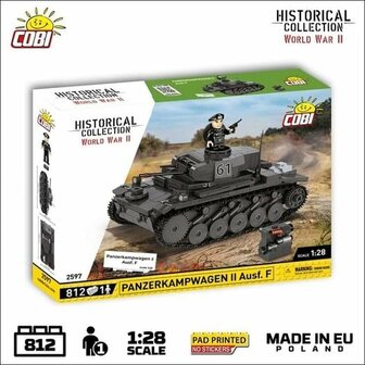 COBI 2597 Panzerkampwagen II Ausf.F