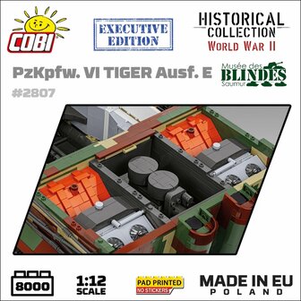 COBI 2807 PzKpfw. VI Tiger Ausf. E