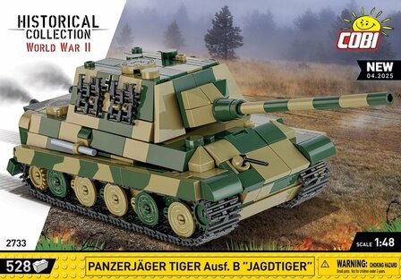 COBI 2733 Panzerj&auml;ger Tiger Ausf. B Jagdtiger