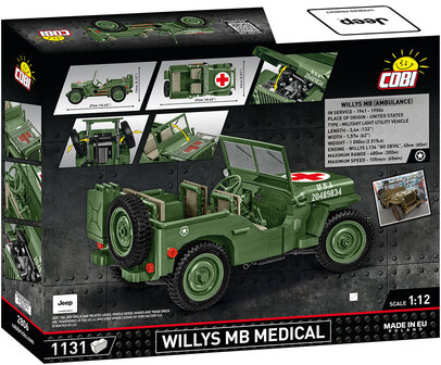 COBI 2806 Medical Willys MB