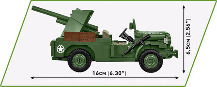 COBI 3116 37mm GMC M6 Fargo