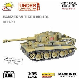 COBI 3123 Panzer VI Tiger 131