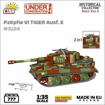 COBI 3124 PzKpfw VI Tiger Ausf.E