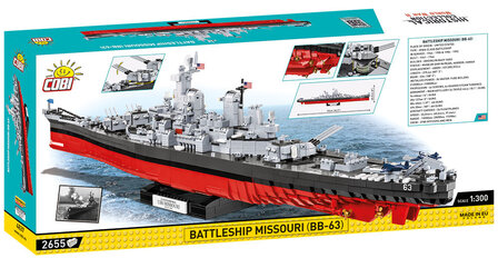 COBI 4837 Battleship USS Missouri BB-63