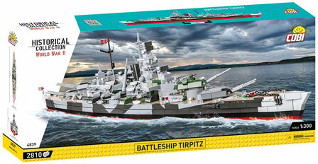 COBI 4839 Battleship Tirpitz