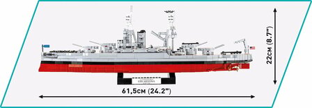 COBI 4843 Battleship  USS Arizona