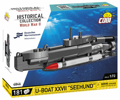 COBI 4846 U-Boat XXVII Seehund