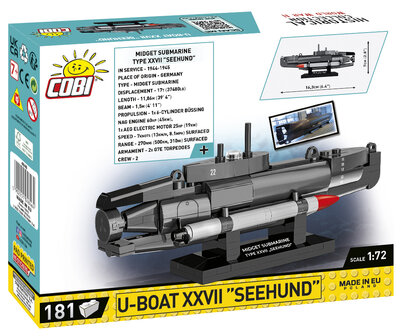 COBI 4846 U-Boat XXVII Seehund