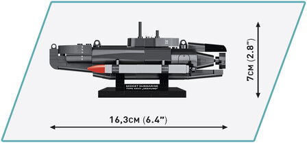 COBI 4846 U-Boat XXVII Seehund