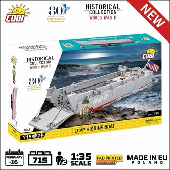 COBI 4849 LCVP- Higgins Boat