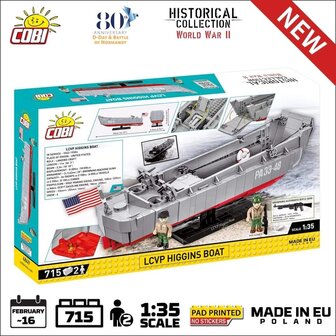 COBI 4849 LCVP- Higgins Boat