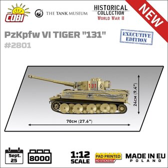 COBI WW2 2801 - Tiger 131
