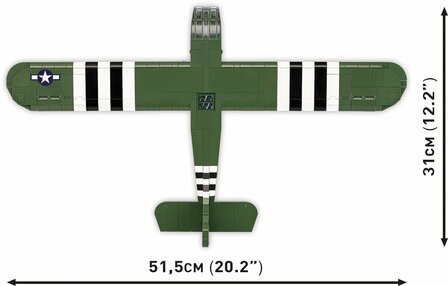 COBI 5755 Waco CG-4 Glider