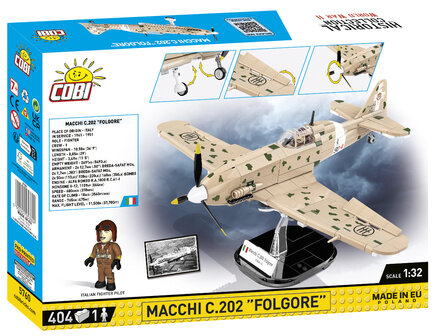 COBI 5760 Macchi C.202 Folgore