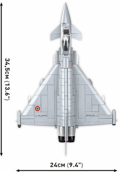COBI 5849 Eurofighter Typhoon Italian Air force