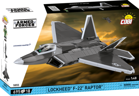 COBI 5855 Lockheed F-22 Raptor