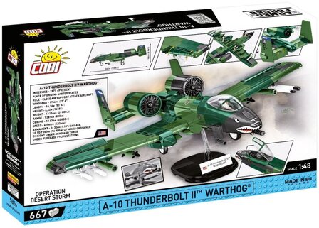 COBI 5856 A10 Thunderbolt II Warthog  Desert