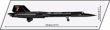 COBI 5891 SR-71 Blackbird