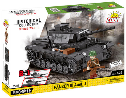 COBI 2289 Panzer III Ausf.J