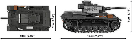 COBI 2289 Panzer III Ausf.J
