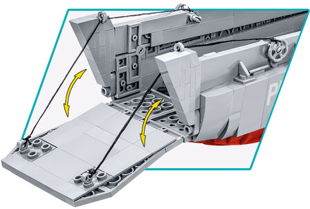 COBI 4849 LCVP- Higgins Boat