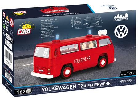 COBI 24622 VW T2B Brandweer