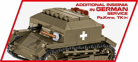 COBI  2658 Tankette TK-3 2in1
