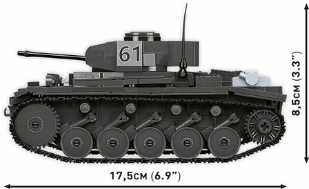 COBI 2597 Panzerkampwagen II Ausf.F
