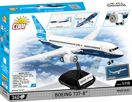 COBI Boeing 26608- Boeing 737-8