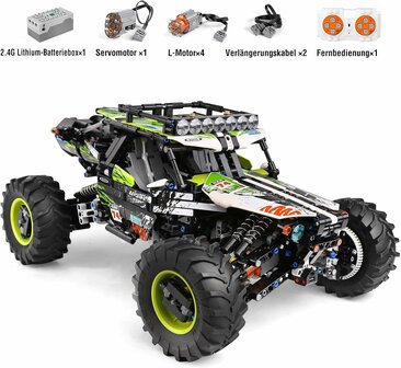 Mould King 18002 Green Buggy