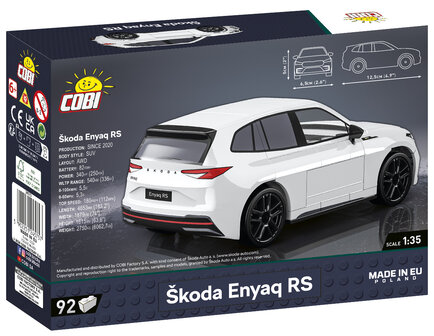 COBI 24575 Skoda Enyaq RS