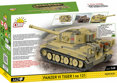 COBI 2734 Panzer VI Tiger I No 131