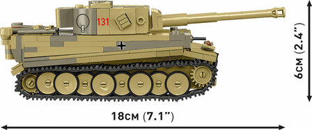 COBI 2734 Panzer VI Tiger I No 131