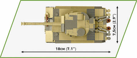COBI 2734 Panzer VI Tiger I No 131