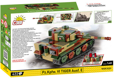 COBI 2735 PZ.KPFW.VI Tiger Ausf.E