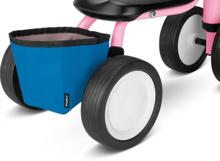 Praktische, open frame tas voor PUKYlino en WUTSCH - blauw