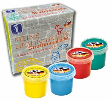 Feuchtmann - Straat krijt verf 4x 100 gram