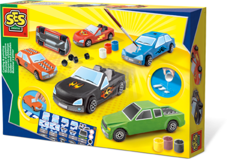 Gieten en schilderen - Auto&#039;s