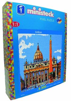 Ministeck 31865 - Vaticaan - XXL Box - Pixelpuzzel ca. 8.300 stukjes