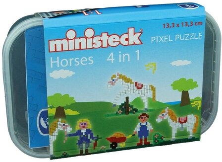 Feuchtmann - 32579 - ministeck 4in1 Paarden
